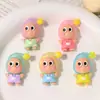 Cuentas de Goma Mate de Burbujas de Dibujos Animados Figuras de Estrellas Lindas Juguete de Moda Llavero Accesorios para Cadena de Teléfono DIY