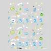 Xiaohongshu Douyin Transmisión en Vivo Pegatinas para Uñas con Relieve para Niños Pegatinas para Uñas para Adultos Funda para Teléfono iPad Fabricante Venta al por Mayor en Stock