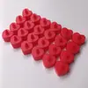 Vela electrónica LED pequeña forma de corazón creativa romántica popular diseño de escena simulación cumpleaños lámpara de vela luminosa