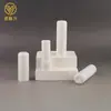 Los Cosméticos de Maquillaje Pueden Tener un Logo Impreso en Ellos, Fábrica de Materiales para Envases de Bálsamo Labial, Tubo de Bálsamo Labial Poligonal Rotatorio con Base Blanca