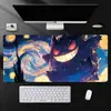 Mouse Pad Gengar Extra Grande para Computador, Escritório, Jogo, Pokemon, Anime, Pad para Teclado, Meninos, E-Sports, Pad Antiderrapante para Mesa