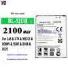 Aplicável à bateria do telefone móvel LG L65/L70/MS323/D280N placa de carregamento BL-52UH fábrica comércio exterior atacado
