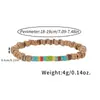 Moda Europea y Americana Nueva Personalidad Cuentas de Madera de Cáscara de Coco Pulsera con Cuentas de Concha Triturada Hip-Hop Moderno para Hombre Pulsera de Nicho Transfronteriza para Hombre