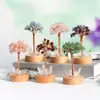 Fábrica por atacado todos os tipos de árvore de cristal natural ametista ágata home office decoração original cor de pedra forma tigela