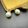 Pendientes de Perla Vintage de Segunda Mano 2023 Nuevos Estilo Coreano Retro Elegantes Galvanizados con Oro Real Venta Directa de Fábrica Versátiles