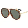 Gafas de Sol Aviador Versátiles de Estilo Retro de Moda de Influencers Europeos y Americanos