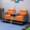 Silla de Billar, Sofá de Billar, Silla de Observación, Silla de Billar, Mesa y Sillas para Sala de Billar, Silla Integrada de Ocio y Observación, Sofá para Sala de Juegos