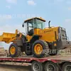 Cargadora de Ruedas Lingong Lg936, Montacargas Tipo Neumático, Vehículo de Carga, Cargadora con Pala, Máquina para Mover Tierra, Niveladora de Obra