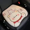 Cojín de Asiento de Coche de Dibujos Animados Nuevo 2026, Cojín de Asiento de Coche Lindo de una Pieza para Verano, Cojín de Asiento de Coche Transpirable y Fresco