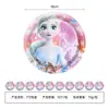 Rosa Nuevo Tema Frozen Fiesta Elsa Anna Princesa Decoraciones Fiesta Vajilla Desechable Platos de Papel Mantel