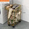 Lavandería Lavadora Detergente Organizador Estante de Almacenamiento para Inodoro Baño Estanterías de Baño Piso Inodoro Regadera