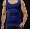 Corsé moldeador sin costuras transfronterizo para hombre, control de abdomen, modelado de pecho, adelgazamiento corporal, camiseta de tirantes base para fitness DB01