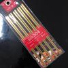 Palillos chinos de acero inoxidable 304 de grado alimenticio, estilo chino, huecos, con aislamiento térmico, antideslizantes, multicolores, creativos, coreanos.
