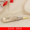 Sândalo de Sangue Sândalo Pele de Tigre Seda Dourada Flor de Nan Burma suporte para cigarro esculpido especificações sobre 14,8 cm suporte para cigarro com filtro estilo chinês