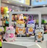 Novo Chaveiro de Pelúcia Máquina de Garra 4 polegadas Boneca Fofa Pingente de Chave