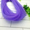 Cinto de malha elástica colorida de 6mm tubo de malha redonda decoração acessórios de vestuário acessório para cabeça acessórios de malha elástica