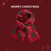 Bufanda de Punto Roja con Árbol de Navidad para Mujer en Otoño e Invierno, Cálida y Versátil, Regalo de Navidad para Parejas de Estudiantes, Bufanda de Lana Verde