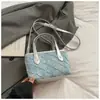 Bolsa Quadrada Pequena da Moda para Mulheres 2025 Verão Nova Versão Coreana Simples Elegante Bolsa de Ombro Nicho Fashionável Bolsa Transversal