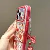 Funda para Teléfono Miffy Conejo Fresa Pastel Linda Dibujos Animados Manzana 17Promax Adecuada para 16Pro Doble Capa 15Pro17
