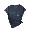 Não Jogue Pedras Camiseta Feminina Casual Confortável Versátil Simples Gola V Manga Curta Site Independente Europeu e Americano Ebay