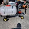 Insecticida para césped máquina pulverizadora eléctrica pulverizador agrícola de empuje manual tubo alargado máquina pulverizadora de gasolina