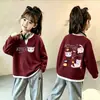 Nueva Ropa de Primavera y Otoño para Niñas Elegante Camiseta de Punto Waffle de Manga Larga Falsa de Dos Piezas para Bebés Capa Base Casual Moderna