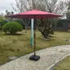 Guarda-sol de Pátio ao Ar Livre para Varanda Externa, Pavilhão de Segurança, Guarda-sol de Pé ao Ar Livre, Guarda-sol de Coluna Central para Barraca de Praia, Frete Grátis