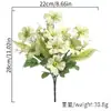 Buquê de Flores Artificiais Flor Persa Simulação Flor Estrela Céu Cheio 10 Cabeças Decoração de Flor Artificial Ornamentos para Arranjo de Flores Margaridas Mesa de Centro da Sala de Estar