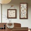 Pintura Decorativa de Cabeceira Americana Duas Peças Sala de Estar Pendurada Pintura de Parede Europeia Sala Mural de Flores Restaurante Pintura a Óleo Quarto