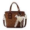 Bolsa Balde Portátil Estampada Estilo Doce Novo Estilo Moda Coreana Trabalho Diário Combina com Tudo Bolsa Transversal de Alta Qualidade
