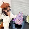 Bolso de pecho de dibujos animados de moda 2023, nuevo y bonito bolso de pecho para niños, bolso de hombro informal, bolso de mensajero combinable, mochila para niña