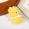 Muñeca mini animal lindo diy lana casera muñeca ganchillo llavero tejido colgante regalo DIY