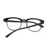 Gafas Retro Ultraligeras que Cambian de Color para Hombre, Detección Automática de Luz, Anti-UV, Doble Uso Interior y Exterior, Montura Negra, Gafas Anti Luz Azul para Mujer
