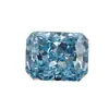 Flor de Hielo Azul Cielo Corte Rectangular Facetado Zircón Piedra Suelta Joyería Incrustación Fabricante Mayorista Piedra de Circonio Cúbico Artificial