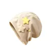 Bonito gorro posparto, adecuado para usar al dormir, diseñado para mujeres embarazadas con cabezas más grandes, proporciona protección contra el viento y tiene un diseño elegante y de alta calidad.
