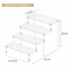 Expositor Acrílico Bubble Mart Rack de Exibição de Armazenamento de Caixas Surpresa Rack de Exibição de Bonecas de Mão Rack de Armazenamento de Exibição