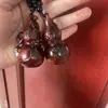 Atacado Madeira de Jacarandá Cabide de Cuia Peças de Mão Pulseira de Viagem Acessórios de Pingente Feitos à Mão Artesanato de Sândalo Pingente
