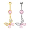 Gabei Moda Europeia e Americana Cruzada Menina Estilo Tendência Coração Lua Piercing Body Jewelry