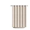 Cortina de ducha de lino sintético de fábrica de 150 g, cortina de baño impermeable, anillo grande, engrosada