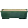 Bacia Cerâmica Zisha Alta Temperatura Yixing Comedouro Cerâmica Grossa Trompete Micro Bonsai Plantio Verde Suculenta Velho Tronco Mesa Interna YZ24