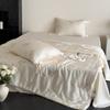 60S Lenzing Tencel Bordado Rosa Quilt de Verão Fresco Conjunto de Quatro Peças Seda Gelada Sensação Fresca Coração de Menina para Dormir Nu Quilt com Ar Condicionado