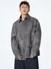 2025 Nova Jaqueta Camisa de Manga Longa Workwear Masculina Primavera Solta Casual Marca Tendência de Alto Padrão Jaqueta Camisa Versátil