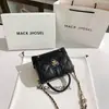 Uma geração de bolsa de vento rosa pequena e perfumada 2024 alta qualidade losango corrente portátil pequena bolsa quadrada atacado