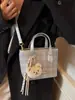 Bolsas de Moda Transfronterizas 2025 Otoño Nuevo Estilo Bolso Cubo Contraste Retro Bolso de Hombro para Salir Bolso Cruzado para Mujer