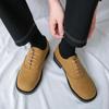 Sapatos Masculinos de Verão de Tamanho Grande Transfronteiriços Sapatos Formais de Couro para Negócios Sapatos Masculinos de Bico Fino Estilo Coreano Casual Britânico Sapatos Pretos para Casamento