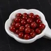 Ágata Roja del Sur Cuentas Sueltas, Ágata Redonda Patrón Dragón de Té, Accesorios para Pulsera Collar de Joyería Hechos a Mano para DIY, En Stock al por Mayor