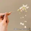 Grampo de Cabelo com Estilo Antigo para Meninas, Acessório de Cabelo Hanfu, Grampo de Cabelo com Borla para Crianças, Ferramenta de Penteado Estilo Chinês para Meninas