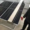 Robot Limpiador de Paneles Fotovoltaicos Solares Barredora de Centrales Eléctricas Fotovoltaicas Control Inteligente Máquina Limpiadora Fotovoltaica