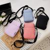 Nuevo bolso para teléfono móvil de pantalla grande, bolso de hombro tipo bandolera para mujer, monedero, bolso de tela de nailon, bolso de muñeca, bolso para mamá, sencillo bolso de brazo