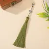 Nuevo Colgante de Borla de Loto de Aleación Estilo Chino Tíbet Accesorio DIY para Falda Tradicional Hanfu Mamian